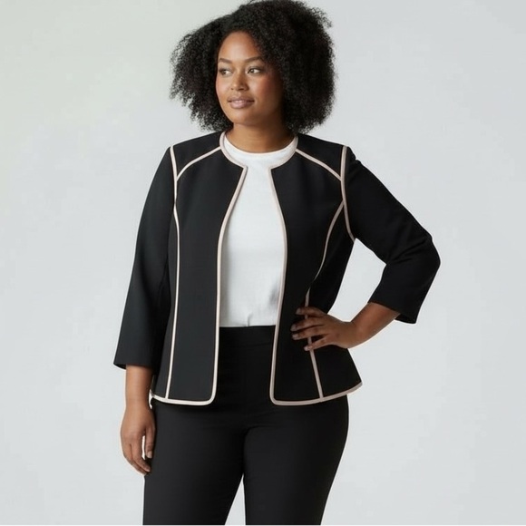 Jones Studio Jackets & Blazers - Jones Studio  Navy Blue Blazer Size 18W